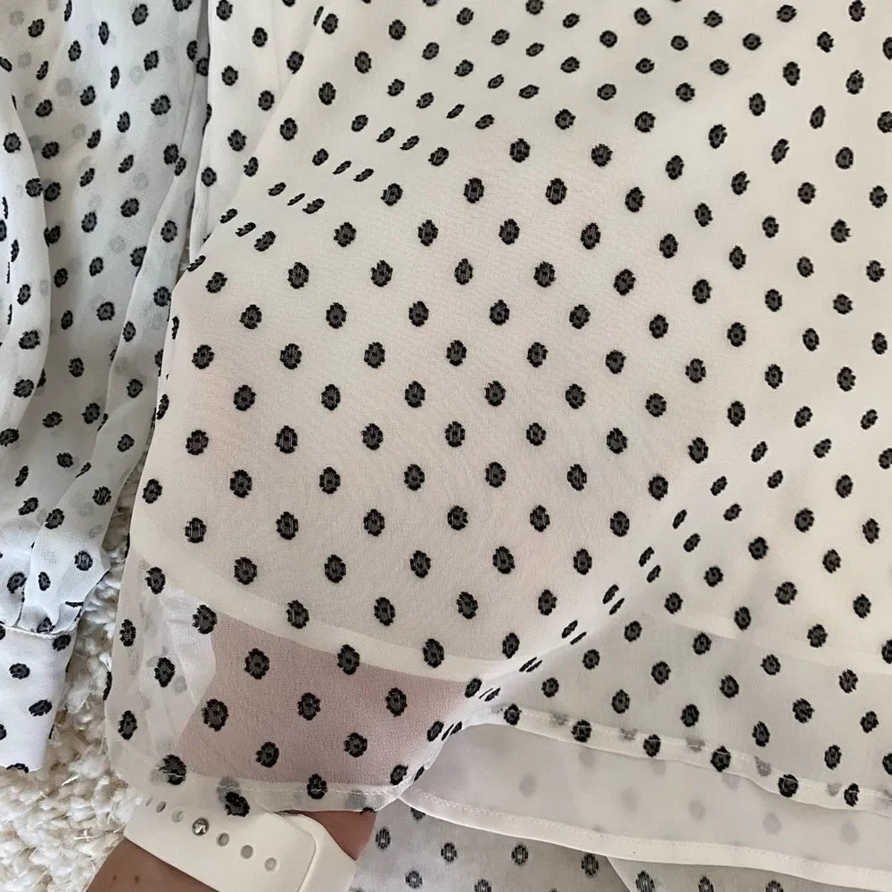 Banana Republic Women’s Polka Dot Blouse - Picture 5 of 10